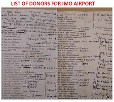 Most of the great infrastructures in Igboland were built through communal efforts