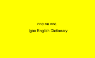 Name Phrases in Igbo Language