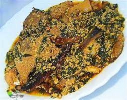 How to make Egusi Soup & Bitter Leaf