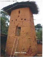 Dike's ancient war tower(Ukpor)